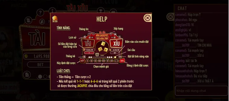 Cách Chơi Tài Xỉu Cổng Game ManClub Chi Tiết Nhất Cho Người Mới Bắt Đầu